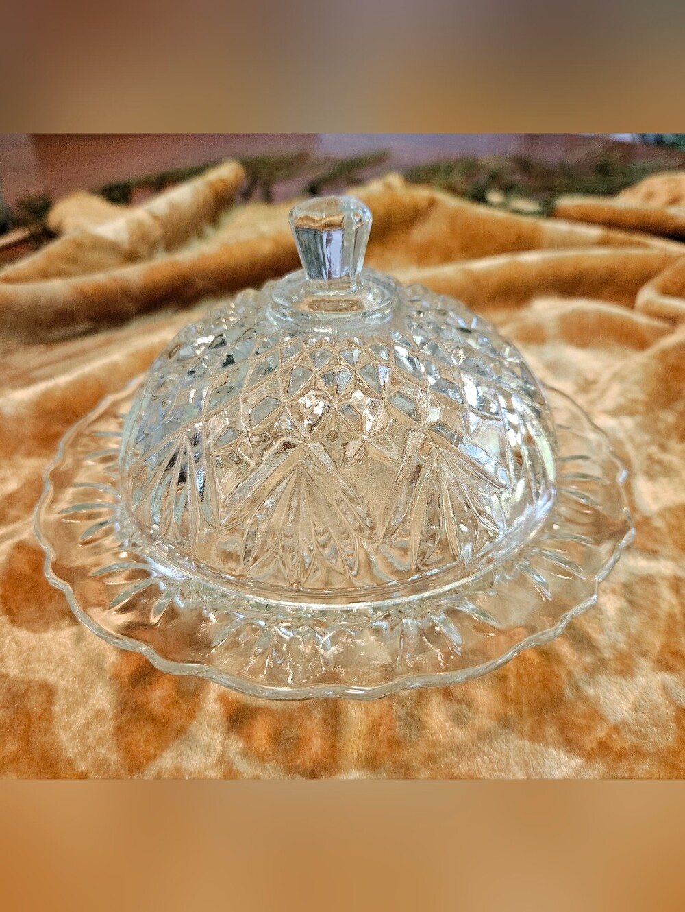 Anchor Hocking Butter Dish